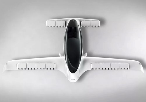 Lilium Jet - первое летающее такси, которое взлетает вертикально и имеет 36 электрических двигателей.